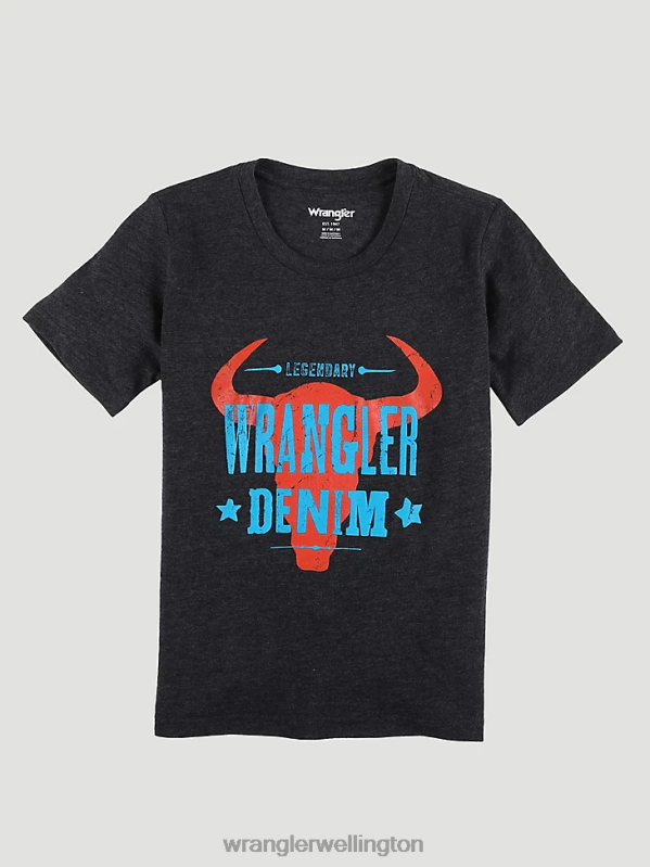 Black Relaxed Fit Skater Short Boys Clothing Wrangler P2B6R1019