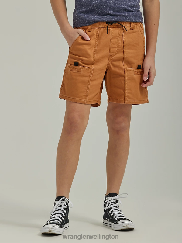 Bran Utility Short (Husky) Boys Clothing Wrangler P2B6R1029
