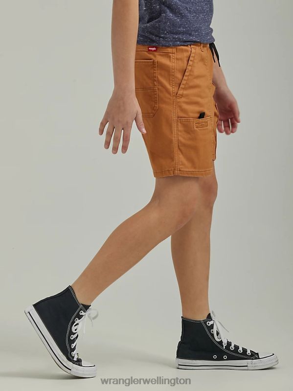 Bran Utility Short (Husky) Boys Clothing Wrangler P2B6R1036