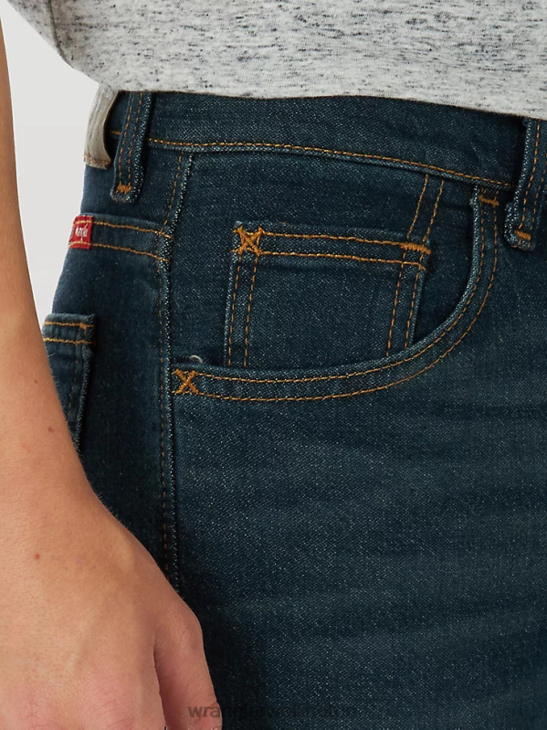 Dark Night Five Star Flex Straight Leg Jean Boys Clothing Wrangler P2B6R955