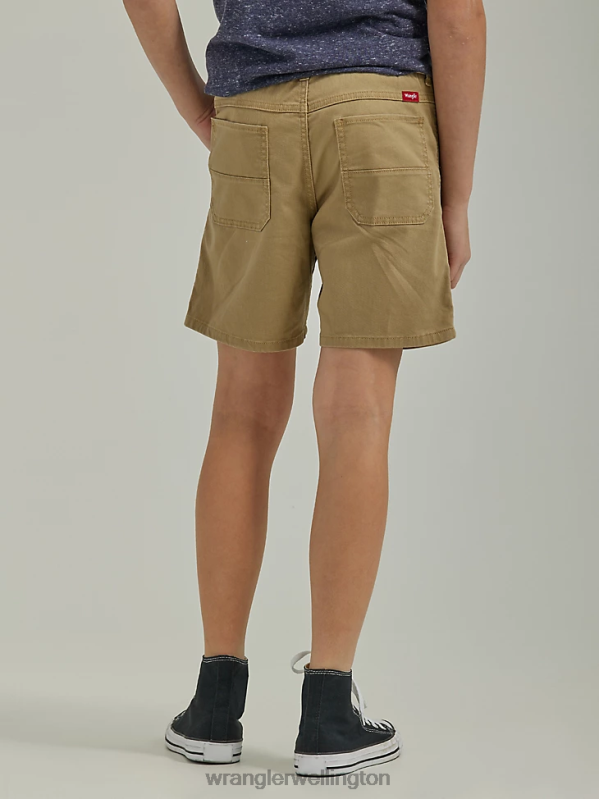 Petrified Oak Utility Short (Husky) Boys Clothing Wrangler P2B6R1035