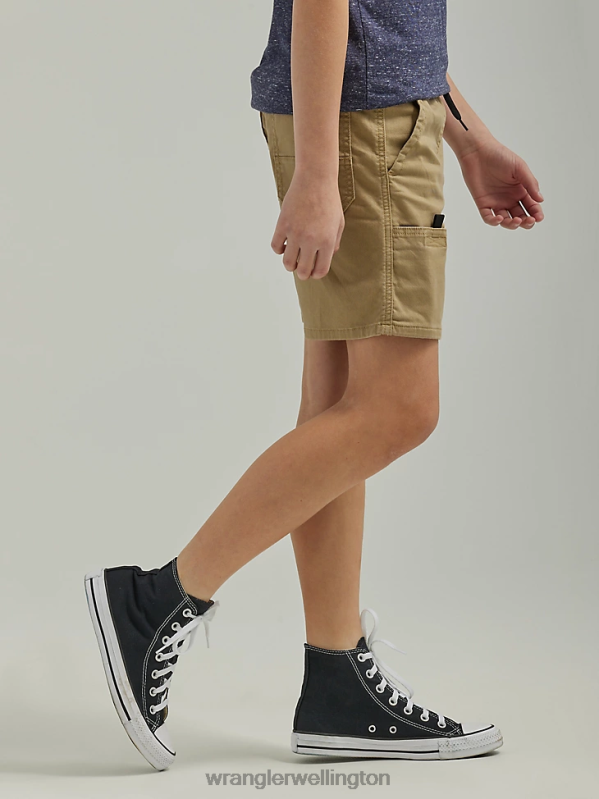 Petrified Oak Utility Short (Husky) Boys Clothing Wrangler P2B6R1035