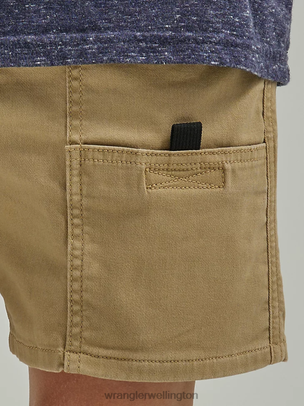 Petrified Oak Utility Short (Husky) Boys Clothing Wrangler P2B6R1035