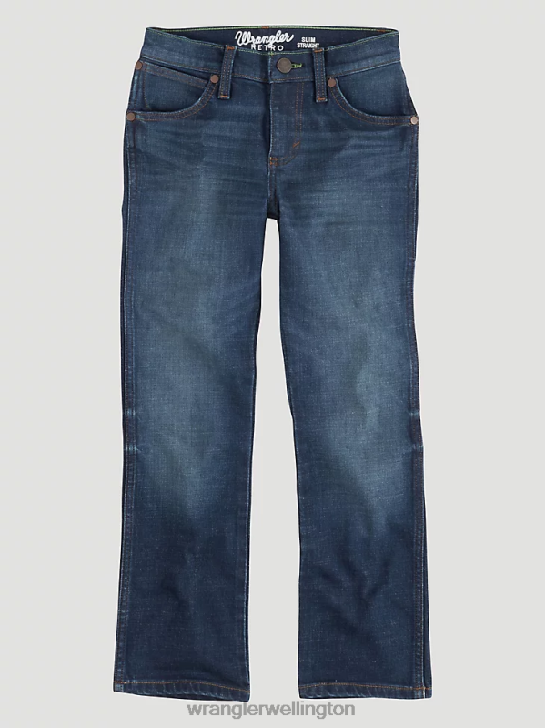 Stone Retro Slim Straight Jean Boys Clothing Wrangler P2B6R1066