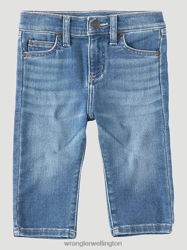 Sunset Blue Short Sleeve Western Snap Bodysuit Boys Clothing Wrangler P2B6R1069