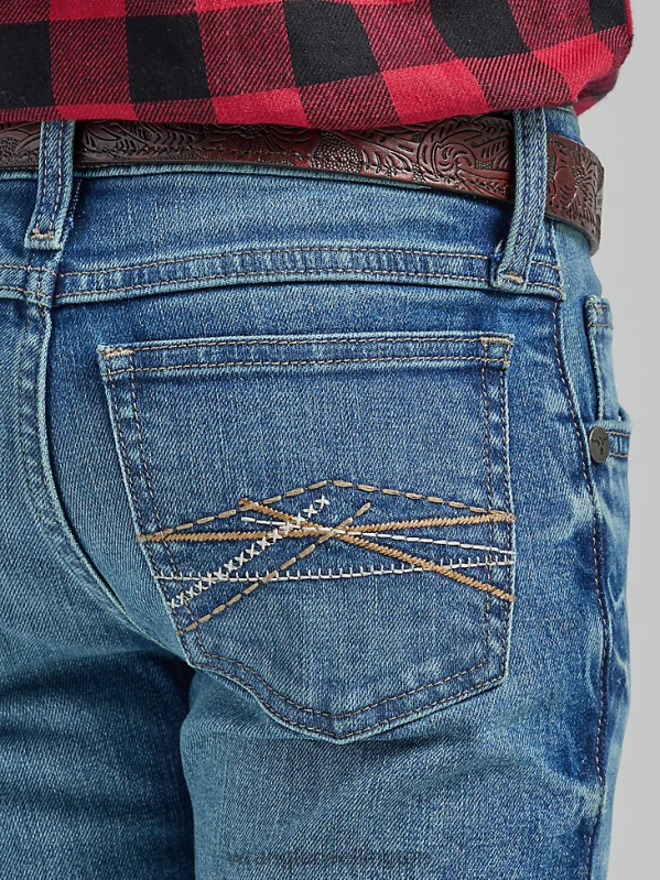 Tobiano 20X No. 44 Slim Fit Straight Leg Jean Boys Clothing Wrangler P2B6R976