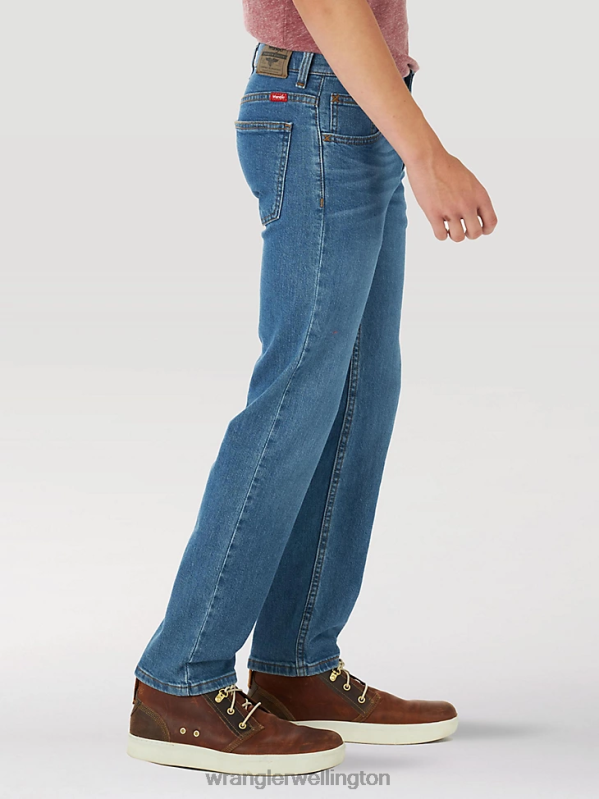 True Indigo Five Star Flex Straight Leg Jean Boys Clothing Wrangler P2B6R954