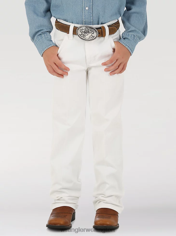 White Cowboy Cut Original Fit Jean Boys Clothing Wrangler P2B6R937