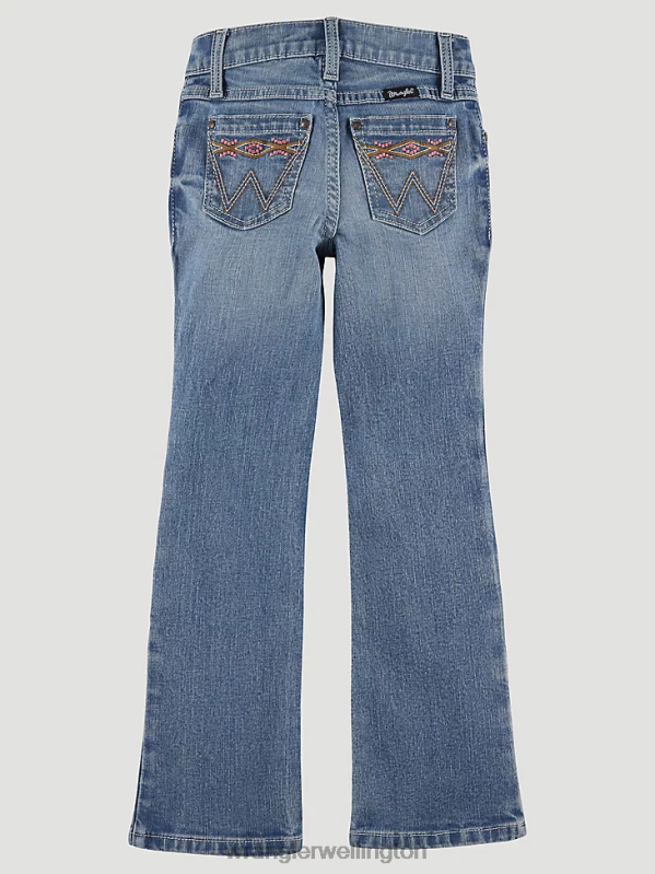 Ava Premium Patch Jean Girls Clothing Wrangler P2B6R1048