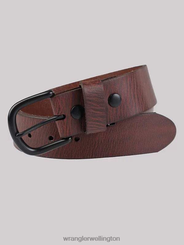 Brown Tanned Leather Belt Men Accessories Wrangler P2B6R706