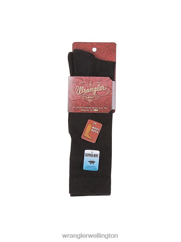Black Classic Boot Sock Men Accessories Wrangler P2B6R726