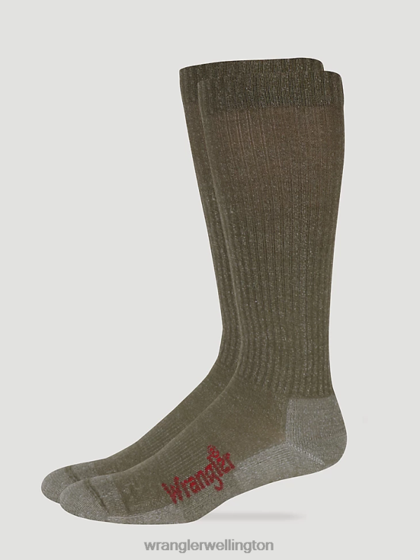 Tan Western Merino Wool Socks Men Accessories Wrangler P2B6R717