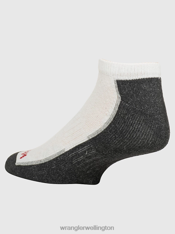 White Cushioned Ankle Socks (6-Pack) Men Accessories Wrangler P2B6R724