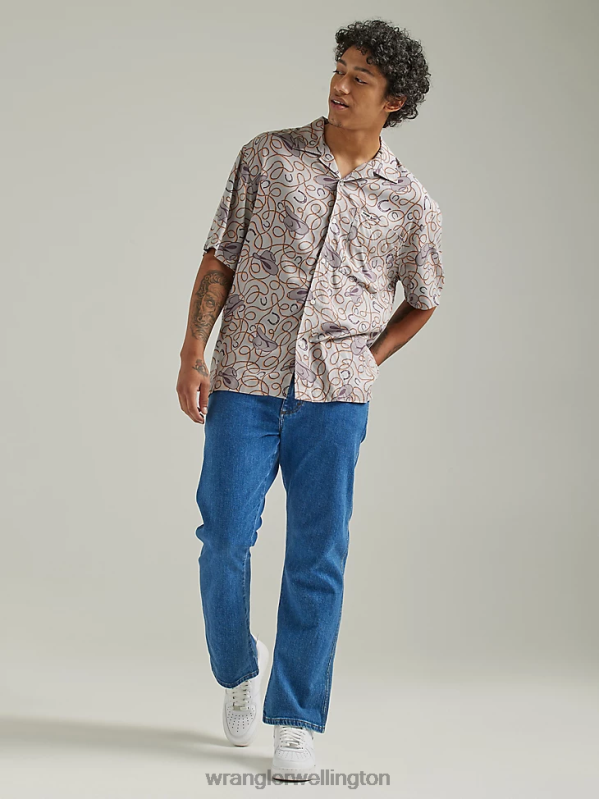 Black Authentics Regular Fit Cotton Jean Men Clothing Wrangler P2B6R147