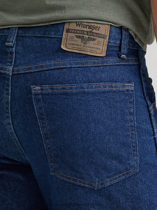 Dark Indigo Five Star Premium Regular Flex Fit Jean Men Clothing Wrangler P2B6R189
