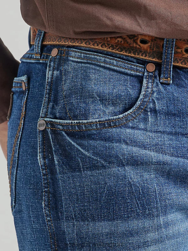 Elmont Retro Relaxed Fit Bootcut Jean Men Clothing Wrangler P2B6R44