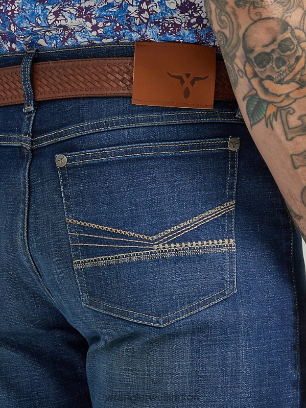 Fawnbrook 20X No. 44 Slim Fit Straight Leg Jean Men Clothing Wrangler P2B6R58