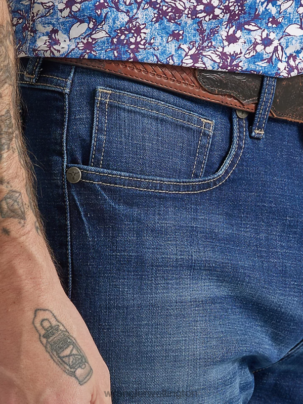 Fawnbrook 20X No. 44 Slim Fit Straight Leg Jean Men Clothing Wrangler P2B6R58