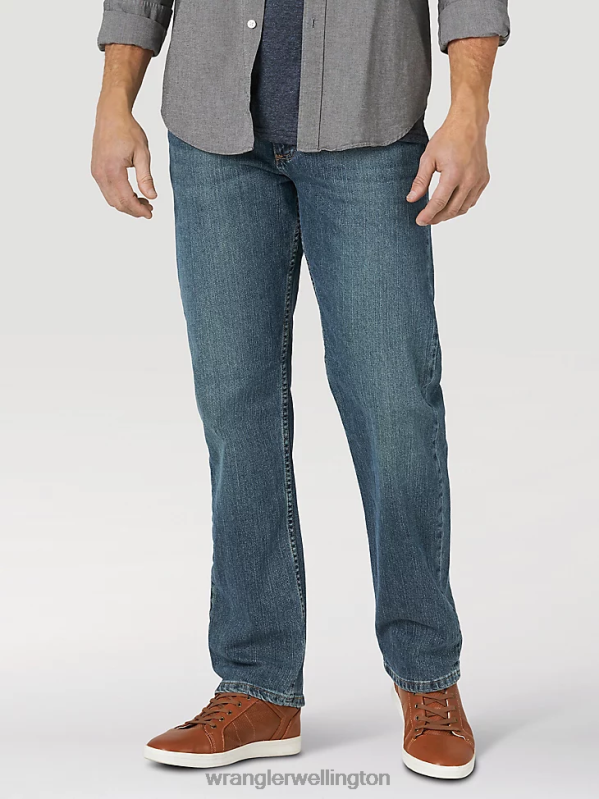 Grey Tint Relaxed Fit Flex Jean Men Clothing Wrangler P2B6R171