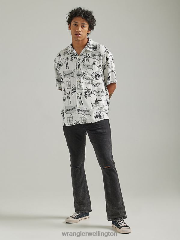 Hard Days Nights Destructed Bootcut Jean Men Clothing Wrangler P2B6R145