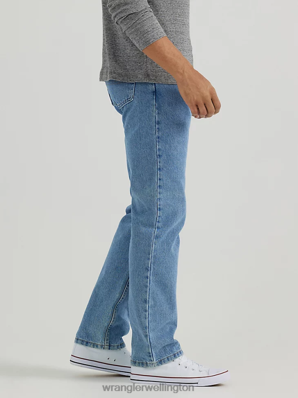 Light Stonewash Authentics Regular Fit Cotton Jean Men Clothing Wrangler P2B6R148