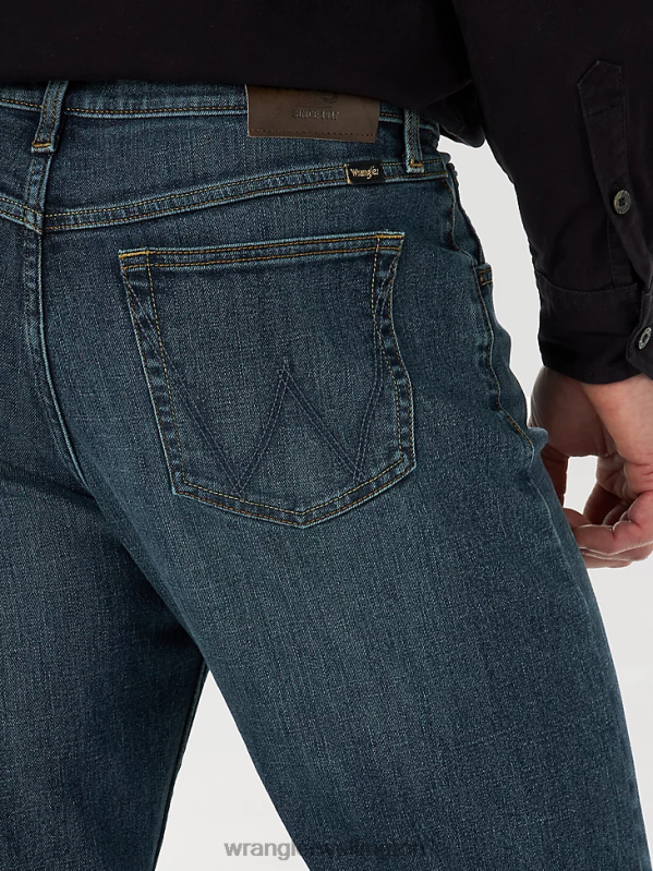 Marine Relaxed Fit Flex Jean Men Clothing Wrangler P2B6R172