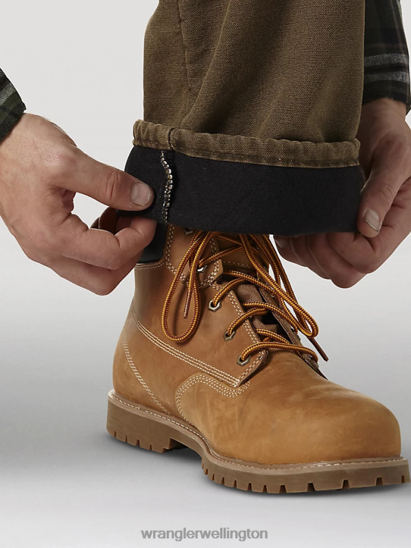 Night Brown Rugged Wear Thermal Jean Men Clothing Wrangler P2B6R195