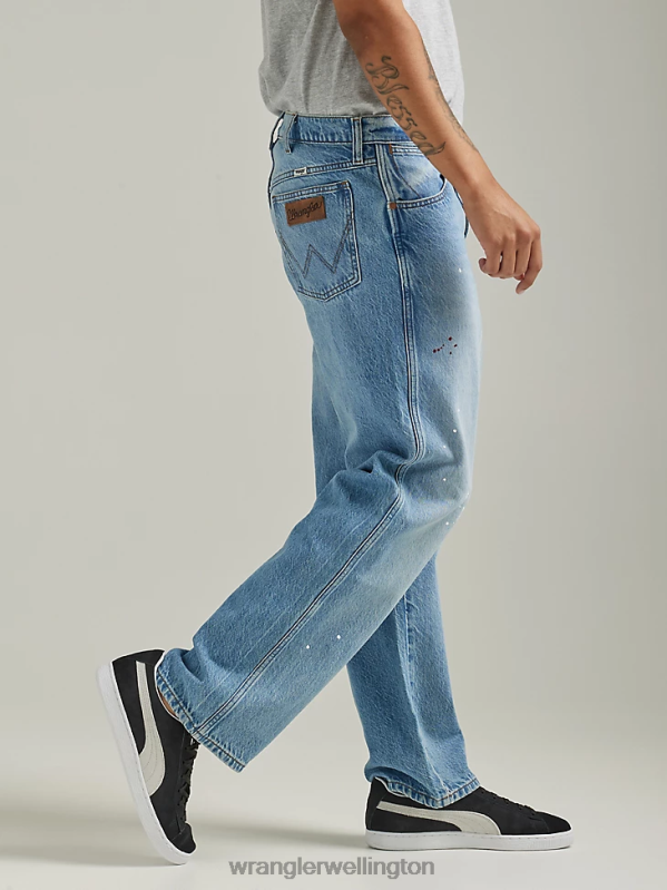 Plains Destructed Loose Fit Jean Men Clothing Wrangler P2B6R144