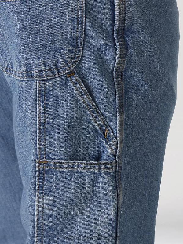 Stone Bleach Carpenter Jean Men Clothing Wrangler P2B6R95