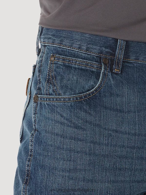 TB Wash Retro Relaxed Fit Bootcut Jean Men Clothing Wrangler P2B6R42