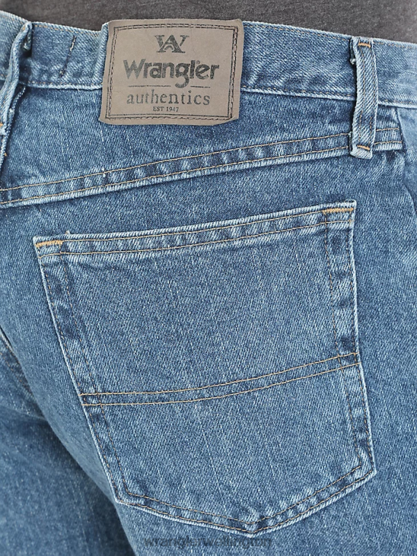 Vintage Stone Authentics Relaxed Fit Cotton Jean Men Clothing Wrangler P2B6R111