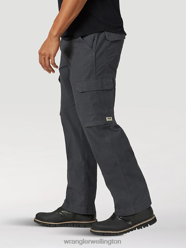 Anthracite Cargo Pant Men Clothing Wrangler P2B6R211