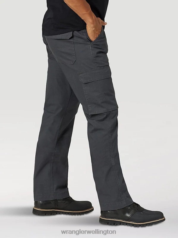 Anthracite Cargo Pant Men Clothing Wrangler P2B6R211
