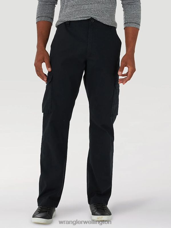 Black Cargo Pant Men Clothing Wrangler P2B6R210