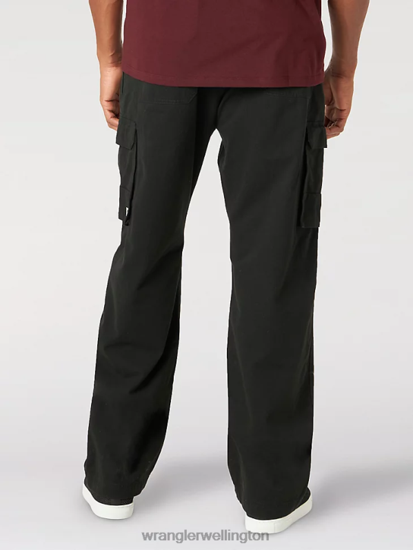 Black Cargo Pant Men Clothing Wrangler P2B6R217