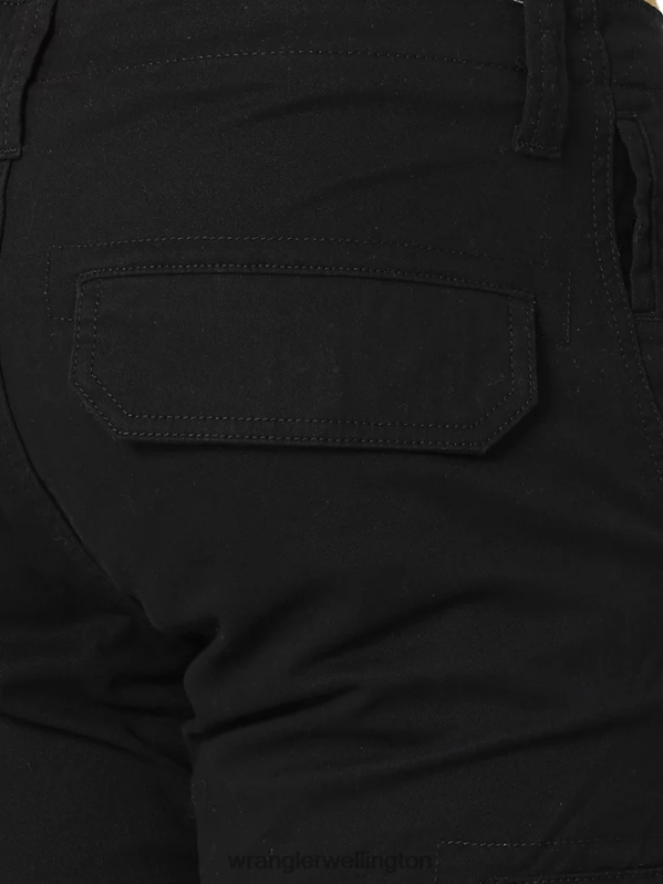 Black Flex Tapered Cargo Pant Men Clothing Wrangler P2B6R229