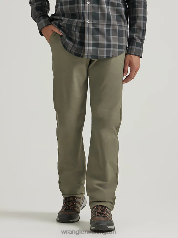 Dusty Olive Outdoor Chino Pant Men Clothing Wrangler P2B6R252