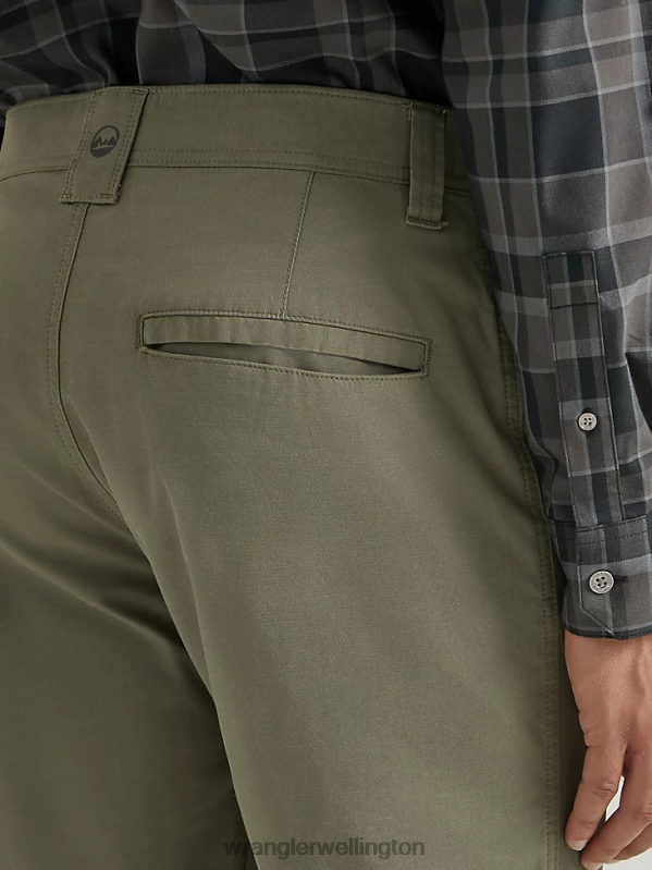 Dusty Olive Outdoor Chino Pant Men Clothing Wrangler P2B6R252
