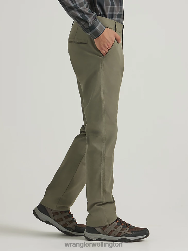 Dusty Olive Outdoor Chino Pant Men Clothing Wrangler P2B6R252