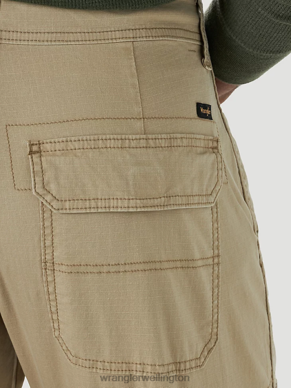 Khaki Cargo Pant Men Clothing Wrangler P2B6R212