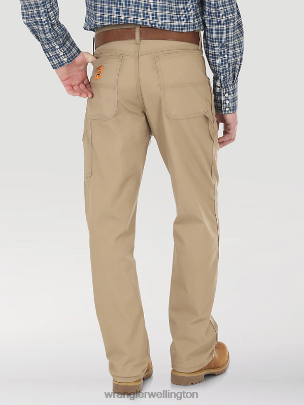 Khaki RIGGS Workwear FR Flame Resistant Carpenter Pant Men Clothing Wrangler P2B6R265