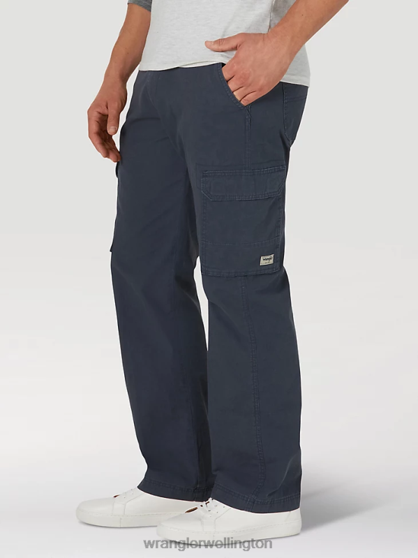 Navy Cargo Pant Men Clothing Wrangler P2B6R216