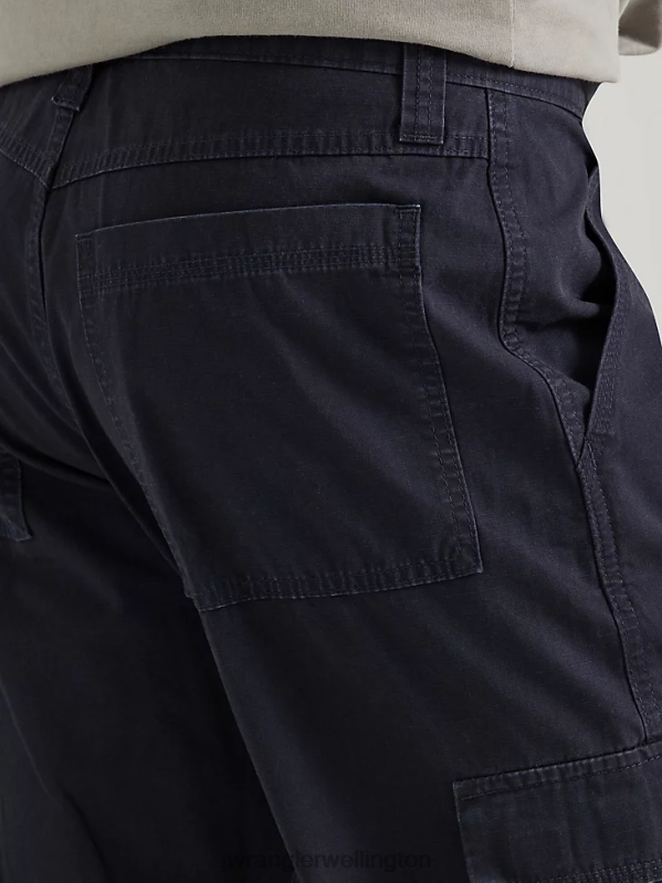 Navy Ripstop Cargo Pant Men Clothing Wrangler P2B6R237
