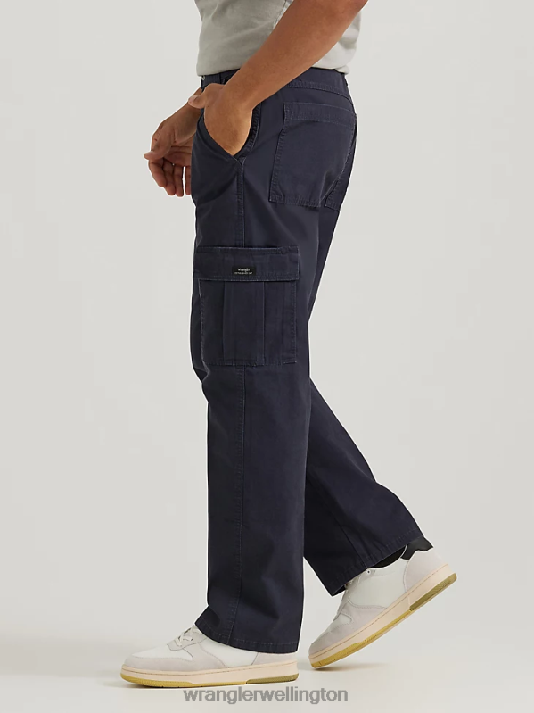 Navy Ripstop Cargo Pant Men Clothing Wrangler P2B6R237