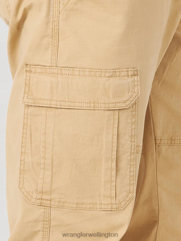Travertine Authentics Relaxed Stretch Cargo Pant Men Clothing Wrangler P2B6R234