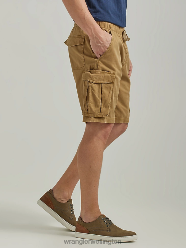 Acorn Free To Stretch Drawstring Cargo Short Men Clothing Wrangler P2B6R551