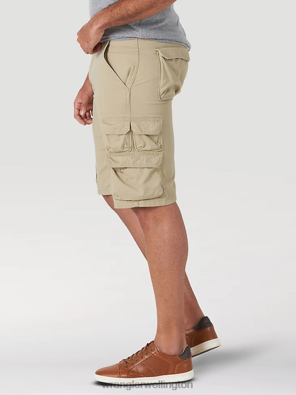 Camel Authentics Cargo Short Men Clothing Wrangler P2B6R577