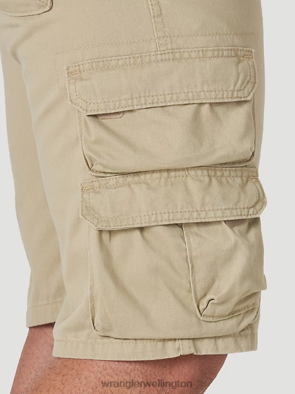 Camel Authentics Cargo Short Men Clothing Wrangler P2B6R577