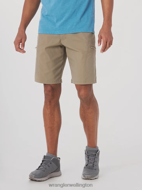 Fallen Rock Authentics Comfort Waist Cargo Short Men Clothing Wrangler P2B6R565