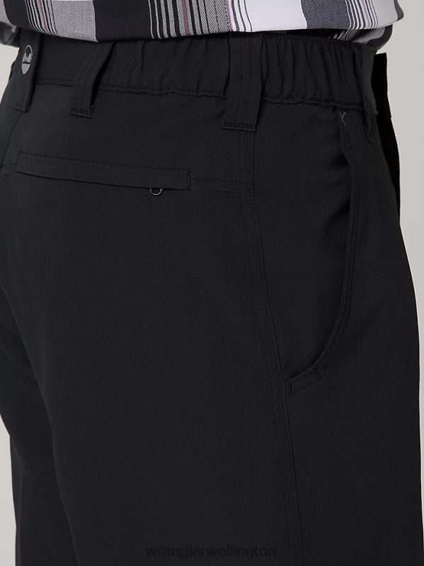 Jet Black Performance Elastic Waist Short Men Clothing Wrangler P2B6R595